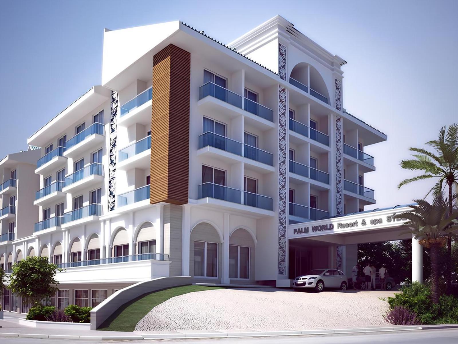 Palm World Side Resort & Spa Exterior foto